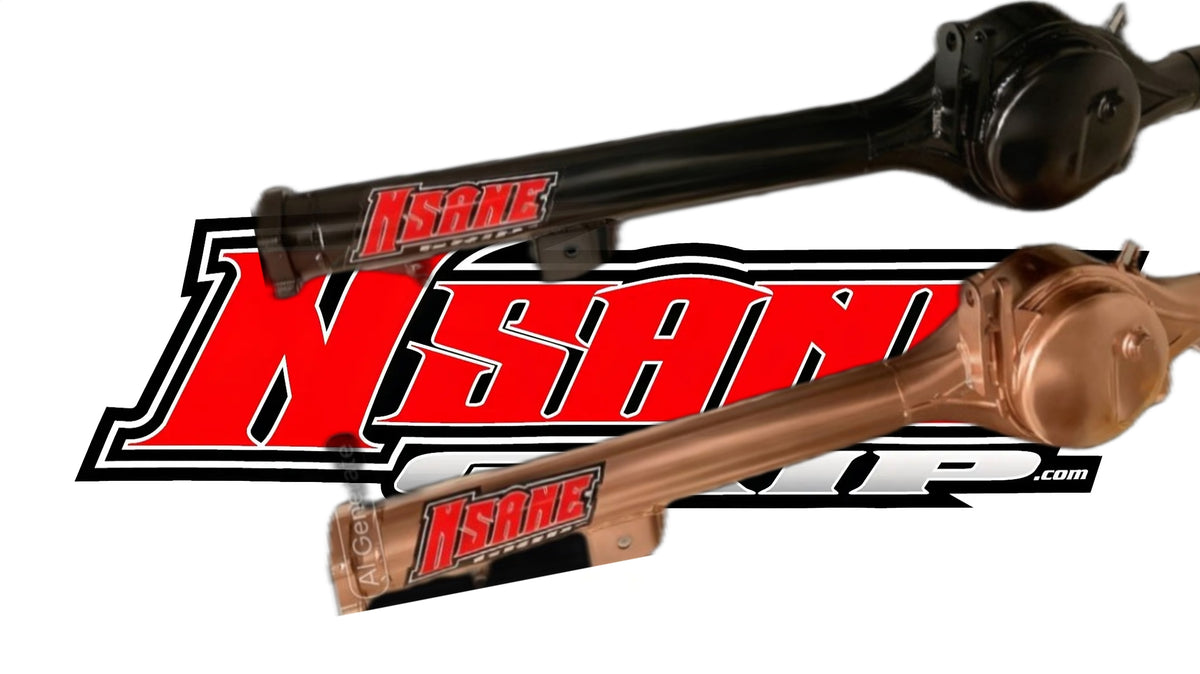 Legend Car Rear End Housing - Super Fast Roll Speed - Nsane Grip Legend Cars