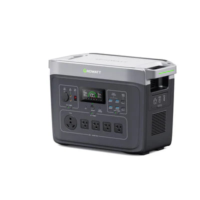 Growatt INFINITY 2000 PRO Portable Power Station | 2048Wh 51.2V | 2400W Output 40Ah | LFP