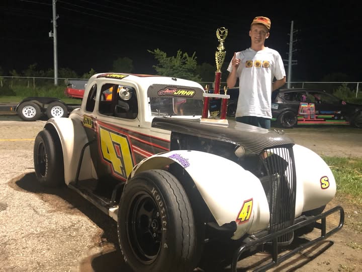 Hawkeye Downs Legend Car Set Up - Nsane Grip Legend Cars