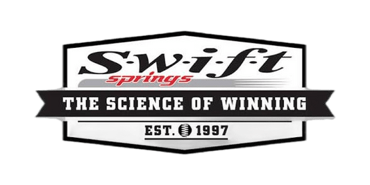 12'' length 2.5 ID Progressive Coilover Swift Spring - Nsane Grip Legend Cars